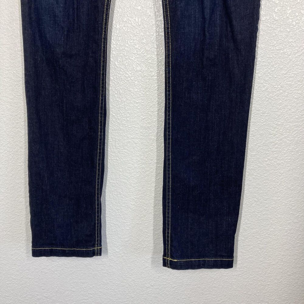 Rufskin Matchstick Jeans Mens 30 Blue Dark Wash Slim Straight Leg Stretch - Picture 12 of 16